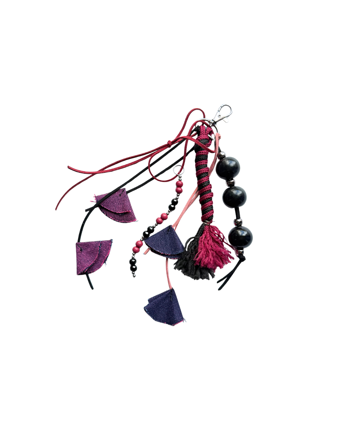 Poppy Pink - Bag Charm