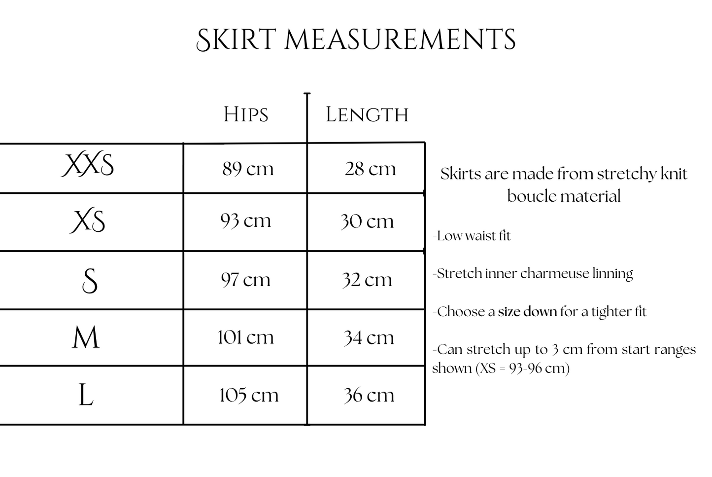 Skirt - Black