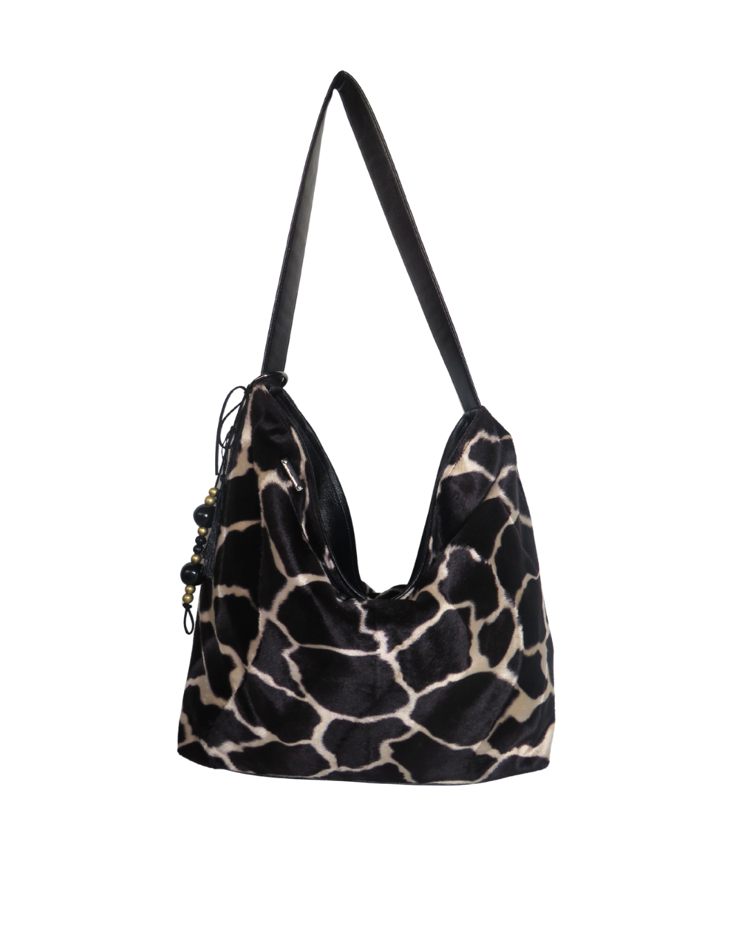 Giraffe Slouchy Bag - Black