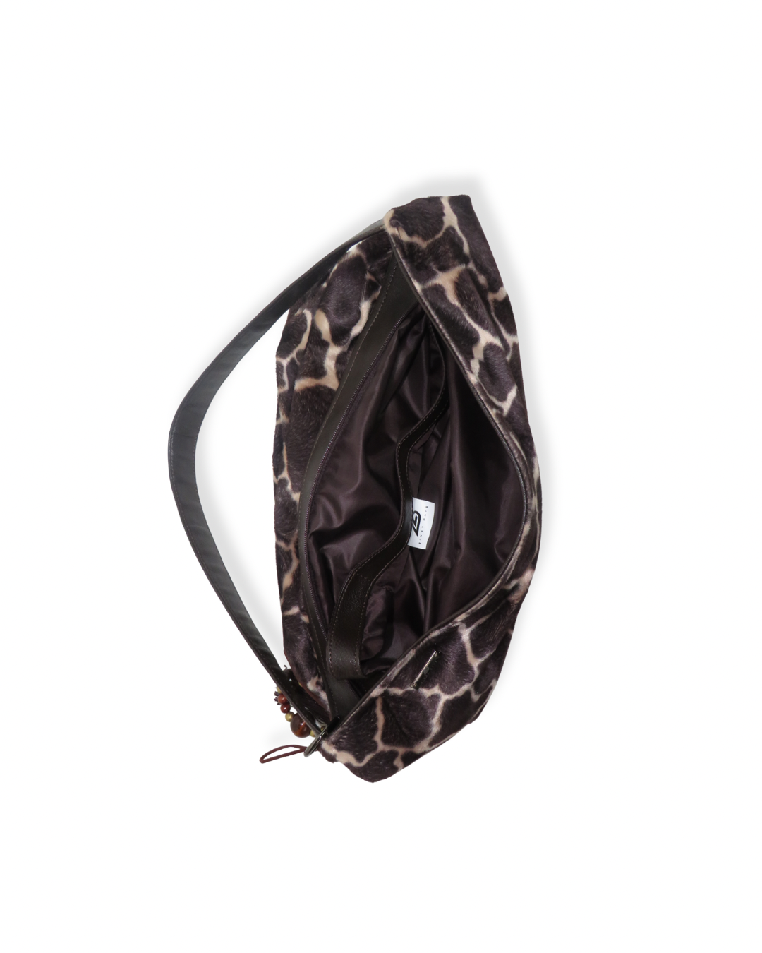 Giraffe Slouchy Bag - Deep Brown